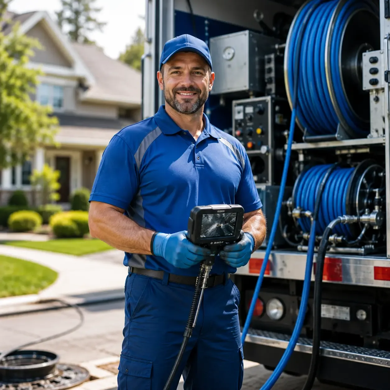 Local outdoor drain cleaning specialists in Farmerville, LA